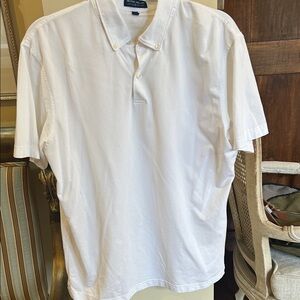 Peter Millar White Polo Shirt
